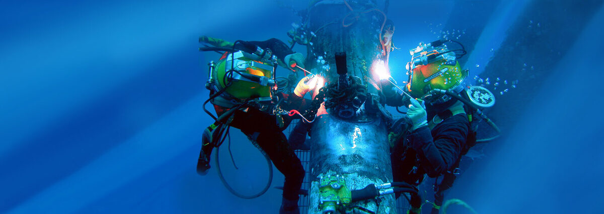 работа подводного инструмента
